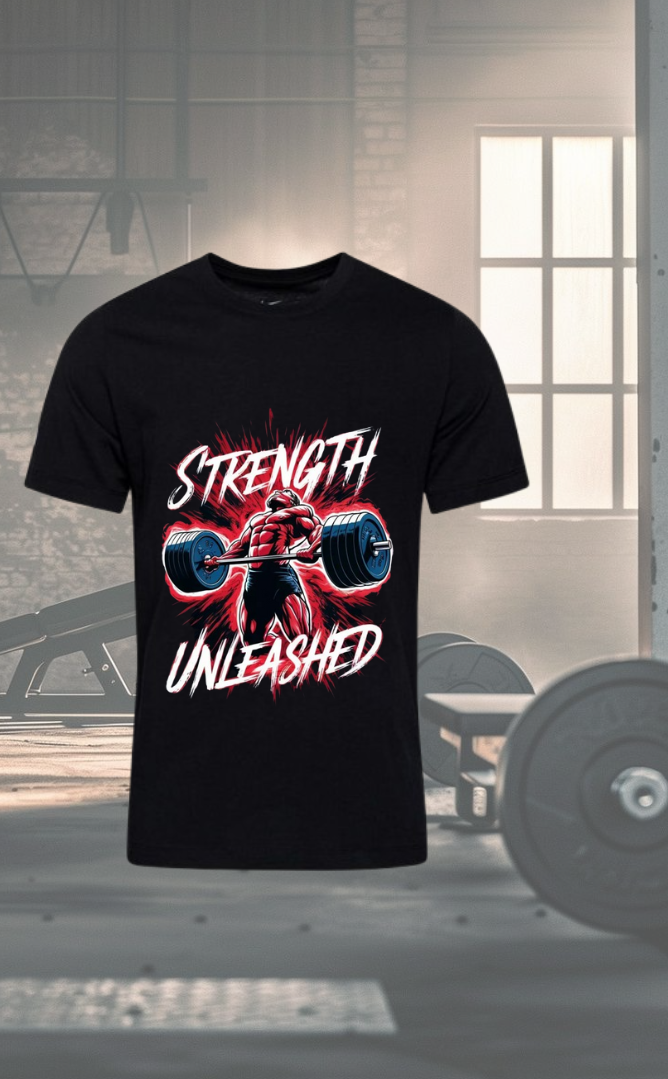 Strength Unleashed. Unisex Oversized T-Shirt