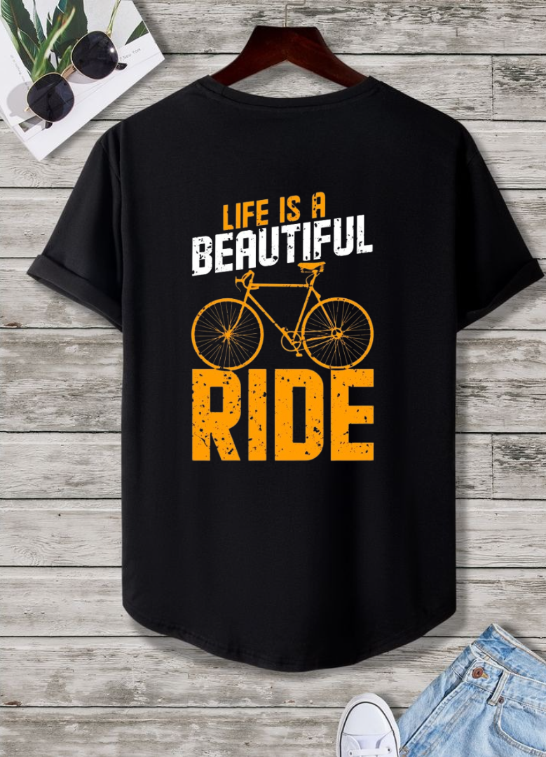 Life Is A Beautiful Ride: Oversized T-Shirt