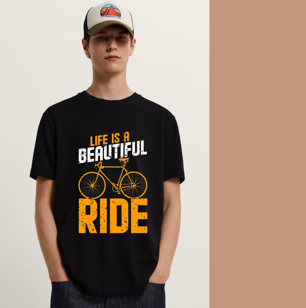Life Is A Beautiful Ride: Oversized T-Shirt